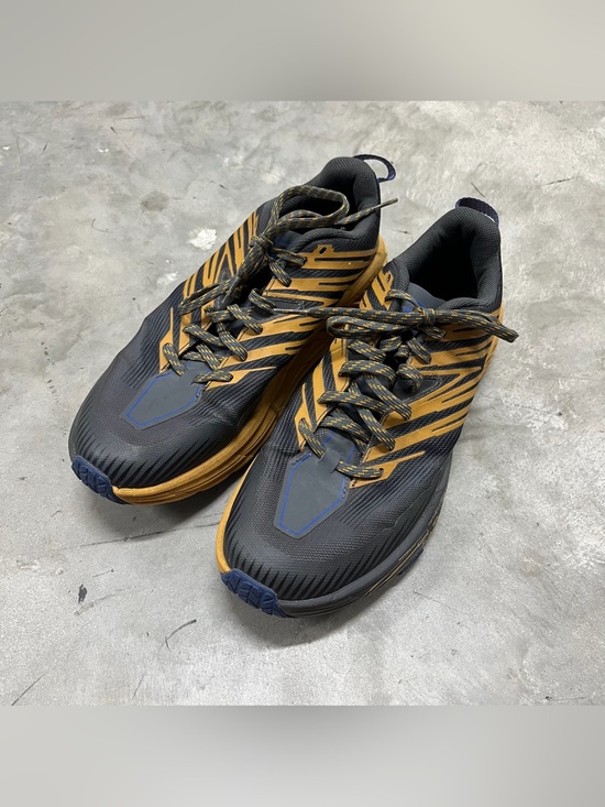Hoka One One Speedgoat 4 Mens Running Shoes Size 10 Sneakers Golden Yellow main image 8
